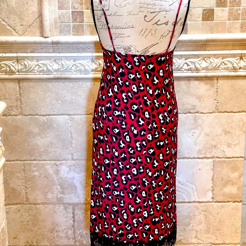 Zara leopard print camisole midi dress - Picture 6 of 10